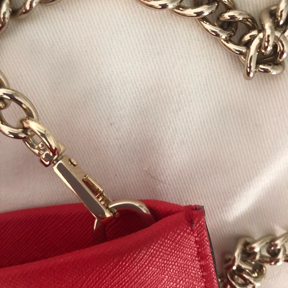 Kate Spade ♠️ Clutch with gold chain - Picture 2 of 5